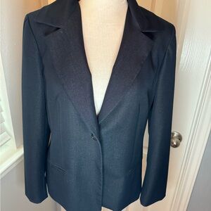 Tahari Navy Size 14 Blazer